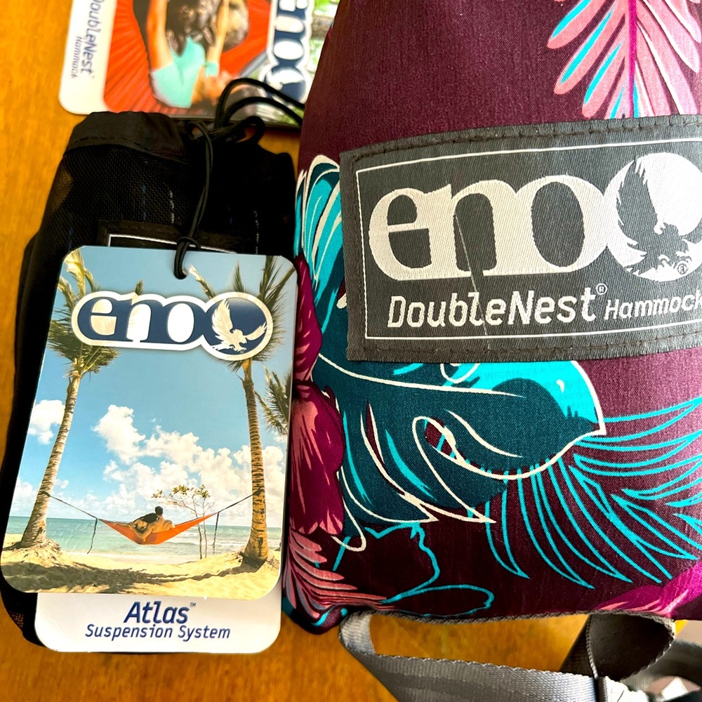 DoubleNest® Hammock and free Atlas Suspension System